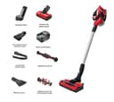 Bosch BBS81PETGB Unlimited 8 Cordless Stick Vacuum Cleaner with Extra Floor Nozzle for Pet Hair and Carpets, 1 x Interchangeable 18V Battery, 40 Minutes Run Time, Tornado Red - 2
