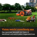 WORX Landroid Vision L1600 WR216E.1 - Mähroboter ohne Begrenzungskabel für Gärten bis 1600m², AI Rasenmäher Roboter (WLAN & Bluetooth, aktive Hindernisvermeidung mit KI-Technologie, Igelschutz) - 3