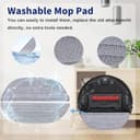 Feilifan 24 PCS Accessories Kit for Roborock S8 MaxV Ultra/ S8 Max Ultra Robot Vacuum Cleaner, Replacement Parts Main Brush, Side Brush, Washable Filter, Mop Cloths, Dust Bags - 5