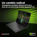 HP OMEN - Ordenador portátil Gaming 16" 2.5K WQXGA (AMD Ryzen AI 7 350, 32GB RAM, 1TB SSD, NVIDIA RTX 5060, FreeDos) Teclado QWERTY Español - Negro - 6