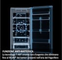 Haier Cube 90 Serie 5 Frigorifero Multidoor 4 Porte 643 L, Total No Frost, Air Surround, T-ABT Antibatterico, Inverter, Display Touch, Classe E, 190.5x74.8x90.8 cm, Inox, HCR5919ENMM - 8