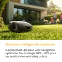 STIGA A 8 Robot Tosaerba Autonomo, AGS & GPS-RTK, 4 Zone, Fino a 800 m² – Navigazione Wireless Senza Fili, Controllo Tramite App STIGA.GO – Per Giardini Residenziali - 6
