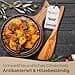 TOPANBIETER 999 Hochwertiges 5-teiliges Küchenlöffelset, Made in EU, 3 Löffel und 2 Spatel, nachhaltiges Olivenholz, langlebig und antibakteriell, Küchenhelfer-Set - 5