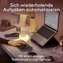 Logitech MX Keys Mini für Mac – minimalistische kabellose Tastatur für MacBook Pro, MacBook Air, iMac, iPad, Bluetooth, Tasten mit Hintergrundbeleuchtung, USB-C, flüssiges Tippen, DEU QWERTZ - Grau - 5