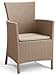 Allibert Rosario Balcony 219990 Lounge Set 2 x Armchairs and 1 x Table, Rattan Look, Plastic, Cappuccino - 2