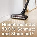Bosch Akku-Staubsauger Unlimited Gen2 Serie 8 BKS8214W, beutellos, bis 45 Min Laufzeit, austauschbarer Akku, LED-Beleuchtung, automatische Anpassung an alle Bodenarten, XXL-Polsterdüse, weiß - 3