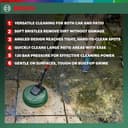 Bosch Hochdruckreiniger Haus- und Auto-Reinigungsset (mit Terrassenreiniger, Waschbürste und 90°-Düse; im Karton) - 3