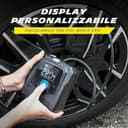 MICHELIN 009543 Compressore ad aria senza fili Pro – Gonfiatore elettrico portatile 10 BAR – Portata 19 L al min – Batteria al litio 11,1 V – Pressione programmabile – Lampada ideale per auto, moto - 5