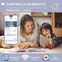 Chicco Video Baby Monitor Wi-Fi Smart AI, Telecamera 2K UHD con Visione Notturna Infrarossi, App dedicata, Luci Multicolore, Ninnenanne e Rumori Bianchi, Appendibile e Adattabile - 6