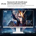 LG 32U850SA-W - Smart Monitor 32", Panel IPS, UHD (3840 x 2160), 60Hz, 5ms (GtG), WebOS 24, DCI-P3 95%, Ajuste en Inclinación (Eje Horizontal), Blanco - 5