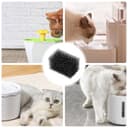 20 Pezzi Filtro per Fontana per Gatti, Filtri di Ricambio per Acqua Potabile Spugna Filtri in Schiuma Compatibili con PETKIT Eversweet 3 Pro 2,8L Fontanelle per Animali Domestici - 3