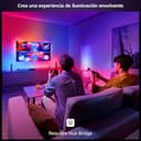 Philips Hue Play HDMI Sync Box 8K - Sincronizador de Luz Ambiente Con Videojuegos, Películas y Música - Hasta 10 Luces Led - Requiere Hue Bridge - Admite Dolby Vision HDR10+ - Controlable Con App - 2