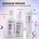 REDKEN Acidic Bonding Concentrate, Shampoo, Conditioner & Leave-In Treatment Set, Bond Repair for Damaged Hair, Trio Bundle - 8