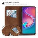 AKABEILA Case for Realme GT Neo6 SE 5G PU Leather Flip Wallet Case with Magnetic Closure Kickstand Card Slot Folio Cover 6.78 Inch Light Brown - 4