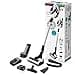 Bosch Unlimited Serie | 8 - Rechargeable Cordless Vacuum Cleaner for Multiple Surfaces with Two Exchangeable Bosch Power For All Battery Packs, Quick Charger and Accessories, in White - 1