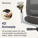 Steelcase Series 2 Ergonomic Office Chair With LiveBack Lumbar Support And 4D Armests Nickel/Anthracite; Made in Europe - 5