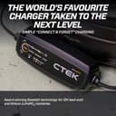 CTEK NXT 5 Smart Battery Charger 12V, Lead Acid and Lithium Compatible, Robust 5A Charger, Reconditioning Mode, AGM Optimisation, Temperature Compensation, Easy-to-Use Battery Maintainer - 2