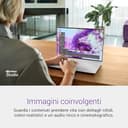 Dell XPS 16 (9640) Laptop Copilot+ 16,3'' FHD+ 120 Hz, Intel Core Ultra 7 155H, 16 GB RAM, 1 TB SSD, Nvidia GeForce RTX 4050, Windows 11 Pro, Tastiera retroilluminata QWERTY - Platino - 2