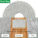 EATBALE Replacement Parts for ECOVACS DEEBOT X2 Omni / X2 / X2 Pro Robot Vacuum Cleaners 4 Dust Bag 4 HEPA Filter 4 Mop Cloth 1 Main Brush 6 Side Brush Attachment Accessories Kit Spare Parts - 5