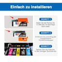 Starink CLI 581 PGI 580 XXL für Canon Druckerpatronen 580 581 Multipack, PGI-580 CLI-581 für Canon Pixma TR8550 TS705 TS6350 TS6250 TS6150 TS8250 TS8150 TS9550 TS6351 TS6151 TS6251 TR8500 TR7550,10 P - 6