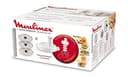 Moulinex Accesorios XF383110 - Accesorio cortador de 3 discos, eje rotación, tapa con doble tubo, color blanco para Cuisine Companion y Cuisine iCompanion, fácil de guardar - 1