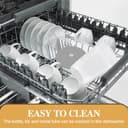 Glass Milchbehälter perfekte Kompatibel mit Jura, Glas-Milchbehälter 0,5 L (72570) mit Milchschlauch, Universell für Die Meisten Jura coffee machine e6/e8/z10, 9,2 x 9,2 x 13,5 cm - 7