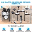 Alesis Nitro Max Kit - Batería Electrónica Compacta con Parches de Malla Silenciosos, Caja de Doble Zona de 10", Bluetooth, +440 Sonidos BFD, Drumeo, USB MIDI, Pedal de Bombo - 6