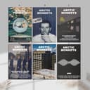 FOTN Arctic Monkeys - Juego de 6 pósteres de portada de álbum, pósteres musicales en lienzo para decoración de habitación y arte de pared, estilo de 20 x 30 cm - 6