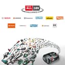 Bosch Idropulitrice a batteria portatile Fontus 18V-6 per bici (serbatoio dell'acqua da 6 L, 8 impostazioni di pressione, vano per tubo e pistola, con 1 batteria da 2,0 Ah 18V, caricatore) - 2