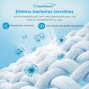 Midea Lavadora 8kg Carga Frontal 1950W, 1350 rpm con Motor Inverter - Lavadoras con 15 Programas y Tecnología Healthguard - Washing Machine Bajo Consumo, Lavado Rápido, Función Vapor y Modo Eco - 12