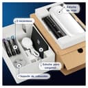 Oral-B iO 5 Cepillo de Dientes Eléctrico Negro Con 3 Cabezales y 1 Estuche de Viaje Blanco, 5 Modos De Cepillado Con Blanqueamiento Dental y Modo Sensible, Sensor De Presión, Diseñado por Braun - 9