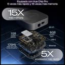 Philips Hue Bridge Pro, Smart Light Hub Nueva Generación inalámbrico, cifrado avanzado, más de 150 luces y 50 accesorios, funciona con Apple Home, Amazon Alexa, Google Assistant, Samsung SmartThings - 4