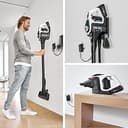 Bosch Akku-Staubsauger Unlimited Gen2 Serie 8 BKS8214W, beutellos, bis 45 Min Laufzeit, austauschbarer Akku, LED-Beleuchtung, automatische Anpassung an alle Bodenarten, XXL-Polsterdüse, weiß - 14