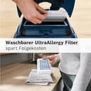Bosch Staubsauger mit Beutel Serie 8 BGL8XPER, ideal für Allergiker, Hygiene-Filter, 10 Jahre Motorgarantie, XXL-Polsterdüse, XXL-Fugendüse, langes Kabel, Made in Germany, leise, 700 W, blau - 13