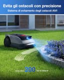 ECOVACS Goat O600 RTK Care Kit Robot Tosaerba Senza Cavi Perimetrali, per Aree Fino a 600 M², Navigazione RTK+Vision, Evita Ostacoli con IA, Controllo via App, Passaggio in Spazi da 0,7 M - 6
