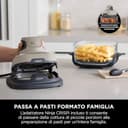 Ninja CRISPi Friggitrice ad Aria Portatile, 3.8L, 4 in 1: Frittura, Cottura Arrosto, Mantiene Cibo Caldo e Croccante, Compatta, 2 Contenitori Vetro Rimovibili, 1700W, Pietra FN101EUST - 16