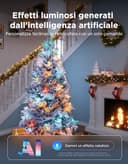 Govee Luci Albero di Natale 30M, Decorazioni di Halloween e Natale per Esterni e Interni, 300 LEDs RGBWIC con Shape Mapping e AIGC, 130+ Modalità di Scena, IP67, Compatibili con Matter, Cavi Verdi - 5