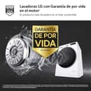 LG F4WR6010A1W - Lavadora Inteligente, 10kg, AI Direct Drive, 1400rpm, Carga Frontal, Clasificación A, TurboWash 360º, Vapor Steam, Serie 600, Blanco - 6