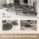 dreame L10s Ultra Gen 3 Robot Vacuum and Mop with 25,000Pa Suction, Extendable Side Brush, 100-Day Auto-Empty, Auto Water Tank Refiling, 10.5mm Mop Lifting, and Voice & App Control - 6