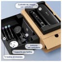 Oral-B Spazzolino Elettrico Ricaricabile iO 9 Nero, 3 Testine Oral B Di Ricambio, Spazzolino Elettrico, Custodia Da Viaggio con caricatore, Pulizia Denti Efficace - 11