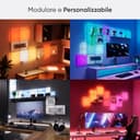 Nanoleaf Blocks Kit Iniziale | 6 Quadrati Illuminazione Diffusa Uniforme, Pannelli da Parete RGBW, Luci Led 16M Colori, Sincronia Musica e Schermo, Thread/WiFi Controllo via App e Vocali (Alexa Apple) - 3