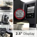 Bosch Küchenmaschine Serie 6, 7 Automatikprogramme, integr. Waage, 5,5l Schüssel, Durchlaufschnitzler, Scheiben, Knethaken/Rührbesen/Silikonbesen, spülmaschinenfest, 1600 W, silber/schwarz, MUMS6ZS13D - 8