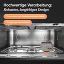 COSORI Heißluftfritteuse 2 Kammern, Dual Blaze TwinFry 10L Airfryer, mit 4 Heizrohren und flexiblen Kammern, gleichmäßige Hitzeverteilung, Temperatur bis 240 Grad C, Schwarz, TF102S - 7