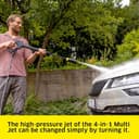 Kärcher high-pressure washer K 7 Comfort Premium, pressure: max. 180 bar, flow rate: 550 l/h, area: 60 m²/h, extra flexible high-pressure hose, hose reel - 6