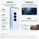 Samsung Galaxy S25 AI Smartphone mit Galaxy AI, Ohne Vertrag, Handy mit Android, 12 GB RAM, 256 GB Speicher, 50-MP-Kamera, Silver Shadow, 3 Jahre Herstellergarantie [Exklusiv auf Amazon] - 8