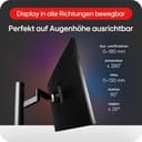 LG Ultrafine Ergo 32UN880K-B.AEU (32 Zoll) 4K UHD IPS Monitor, HDR10, USB-C (60W), Ergonomischer Standfuß, Schwarz - 7