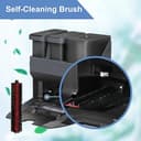 Kit de accesorios para Roborock S8+, S8 Pro Ultra Robot Partes de repuesto, 2 cepillos de rodillo, 4 filtros, 4 almohadillas de fregona, 6 cepillos laterales, 4 bolsas de polvo, 1 cepillo de - 5