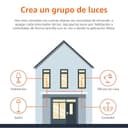 Amazon Basics Smart Bombilla led multicolor, casquillo E27, 8W (equivalente a 60W), funciona solo con Alexa, 1 paquete - 6