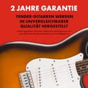 Squier by Fender Debut Collection Stratocaster E-Gitarre, Laurel-Griffbrett, Weißes Schlagbrett, 2-Farb-Sunburst - 6