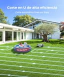 YARDCARE N1600PRO – Cortacésped robot sin cable perimetral con RTK & Visión IA, hasta 1600 m², corte eficiente en U con gestión de zonas, altura regulable por app y evitación inteligente de obstáculos - 6